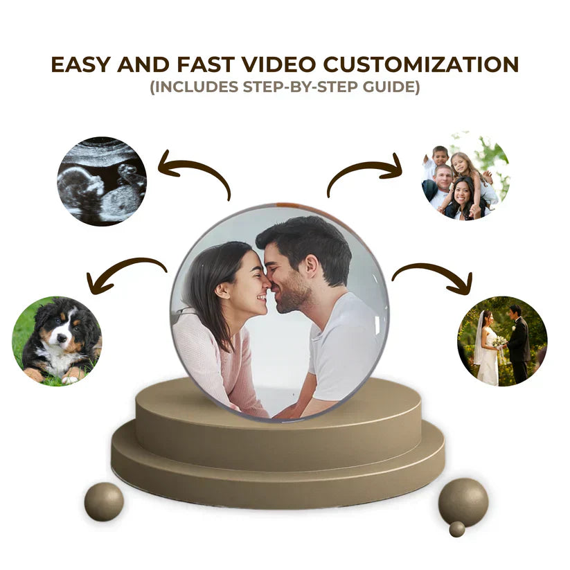 Couple Memory Orb™: The Ultimate Luxury Gift That Preserves Your Memories Forever - VELORE